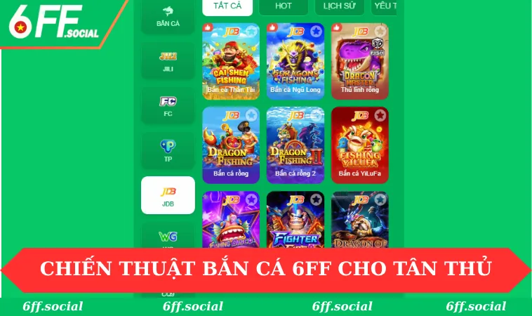 Bắn cá 6FF 3 Chiến thuật bắn cá 6FF cho tân thủ