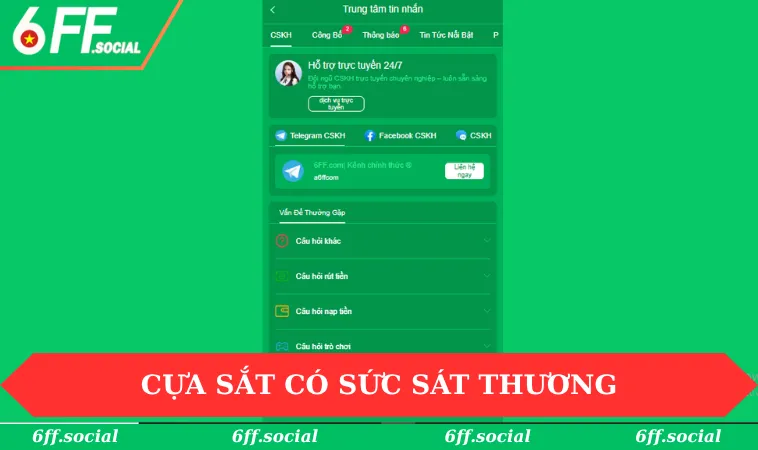 Đá gà 6FF 3 Cựa sắt có sức sát thương cực chất lượng