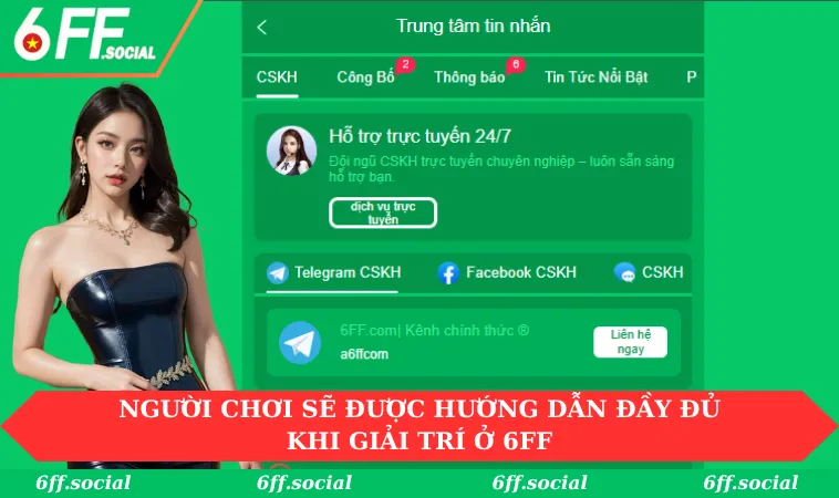 Home 19 Người chơi sẽ được hướng dẫn đầy đủ khi giải trí ở 6FF