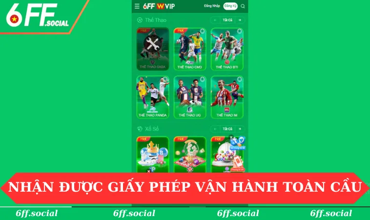 Nhận được giấy phép vận hành trên toàn cầu