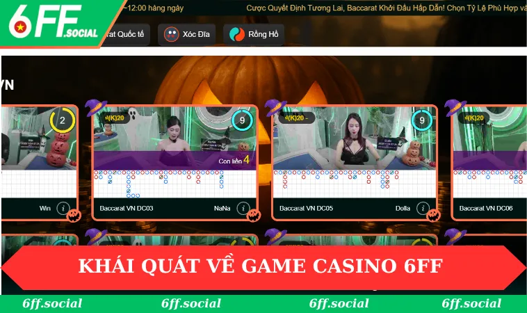 Casino 6FF 1 Thông tin khái quát về game Casino 6FF